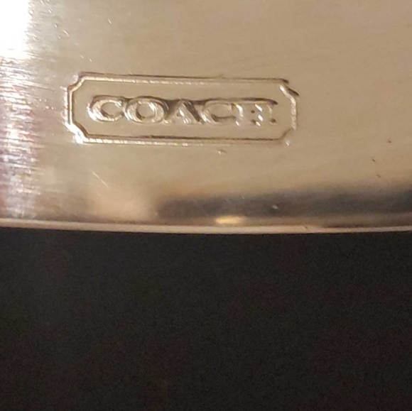 Coach bangle, dust bag, Multicolor Signature C Statement Non-hinged Bracelet - Picture 10 of 10